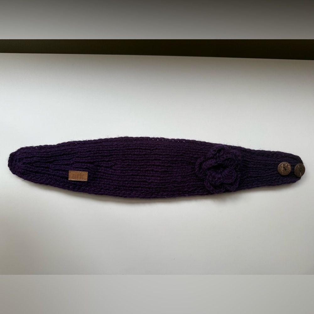 Ark Imports 100% Wool Made in Nepal Ear Warmer